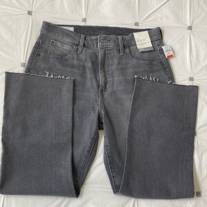 GAP Gray Kick Fit High Rise Jeans